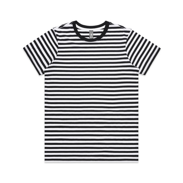 Wo's Maple Stripe Tee | 4037 Wo's Maple Stripe Tee | 4037