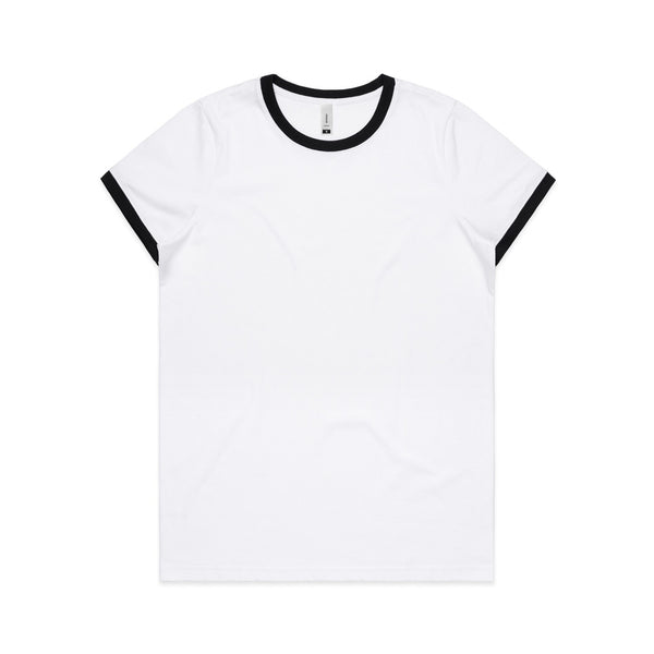 Wo's Maple Ringer Tee | 4053 Wo's Maple Ringer Tee | 4053