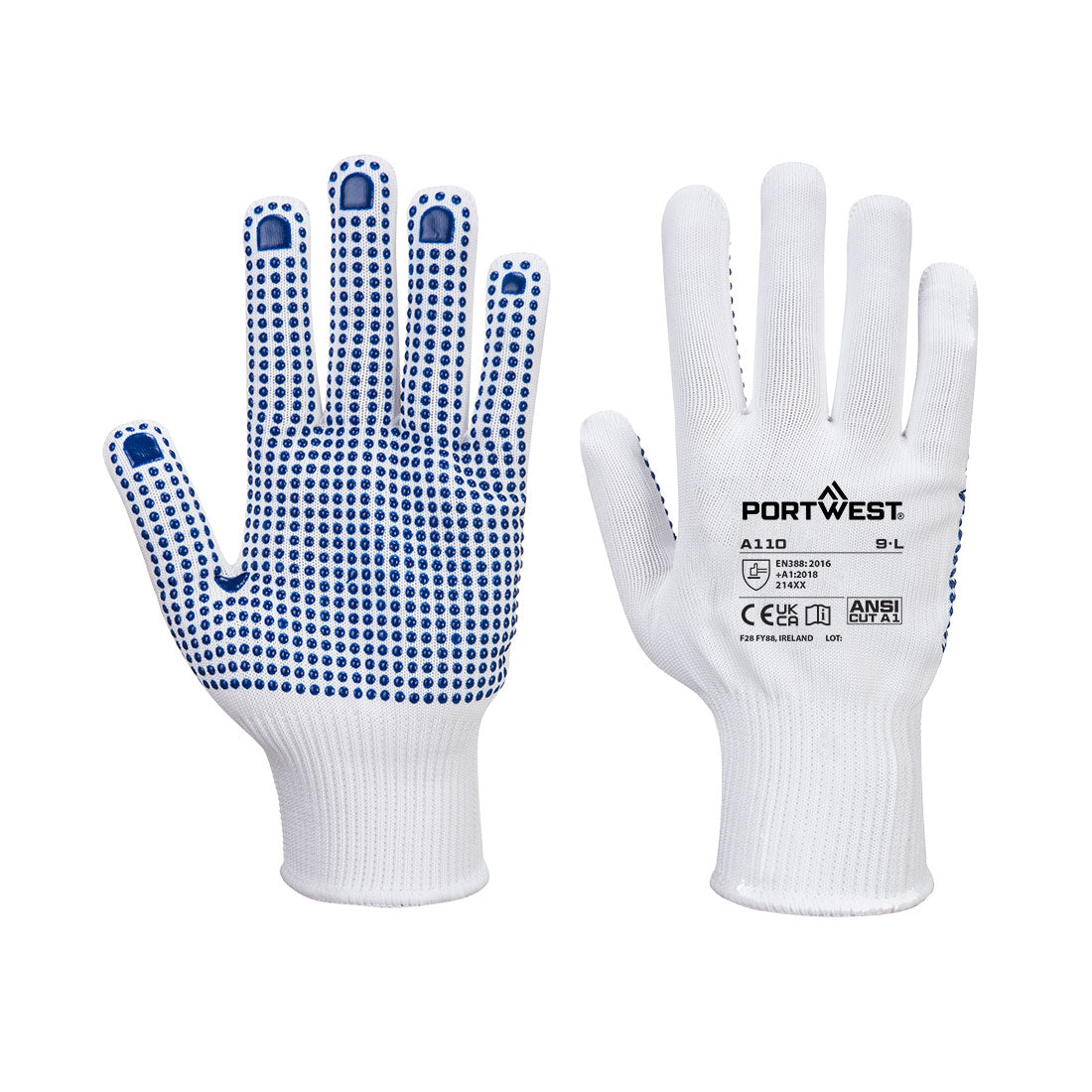 Nylon Polka Dot Glove