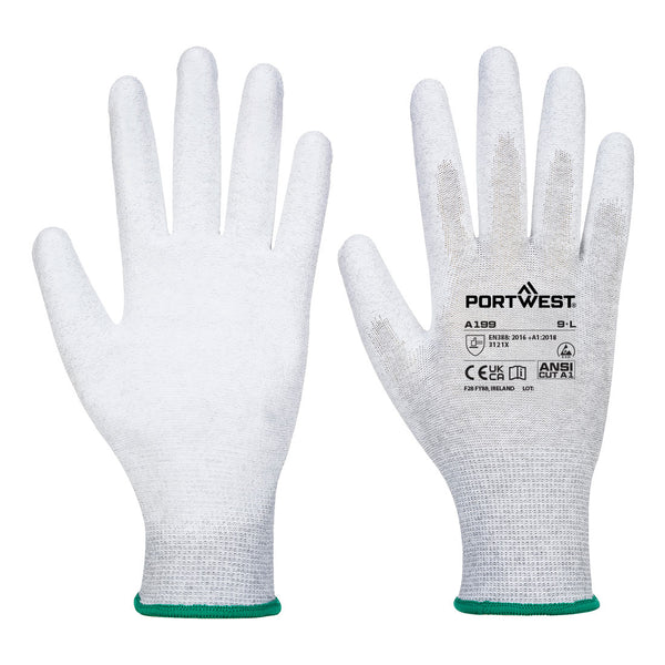 Antistatic PU Palm Glove Antistatic PU Palm Glove