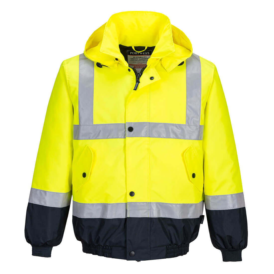 Hi-Vis Contrast Bomber Jacket