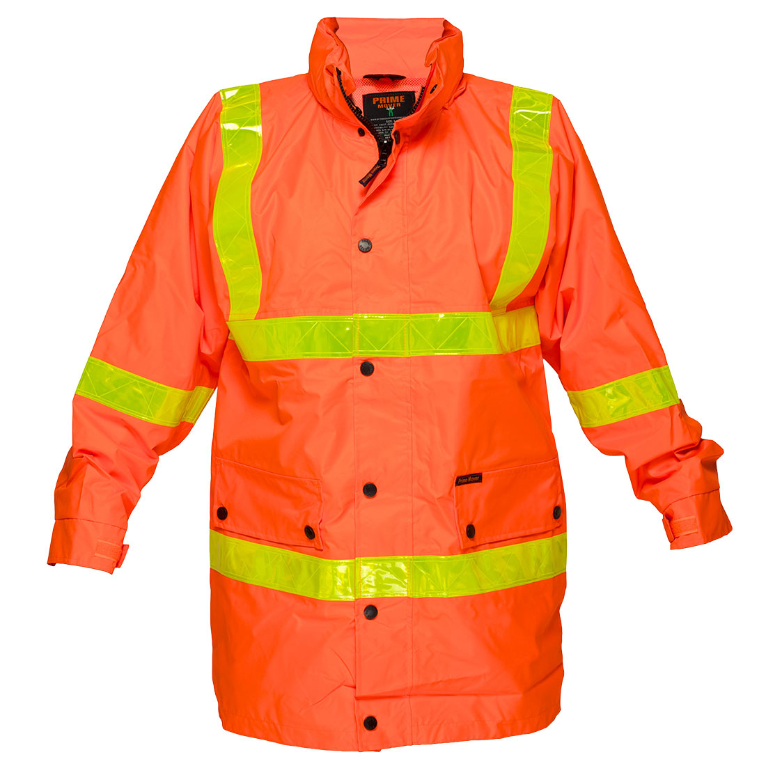 Squizzy Hi-Vis Roads Rain Traffic Jacket