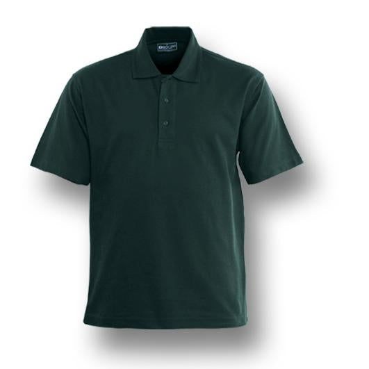Plain Colour Poly Face Cotton Backing Short Sleeve Polo