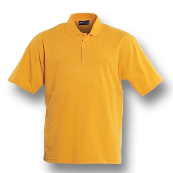 Plain Colour Poly Face Cotton Backing Short Sleeve Polo