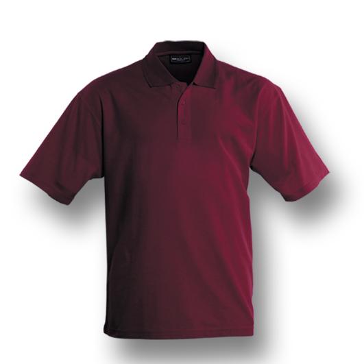 Plain Colour Poly Face Cotton Backing Short Sleeve Polo