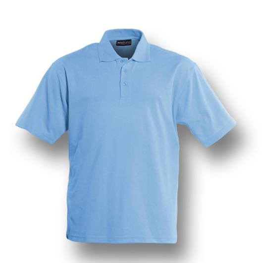 Plain Colour Poly Face Cotton Backing Short Sleeve Polo