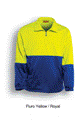 Unisex Adults Hi-Vis 1/2 Zip Fleece