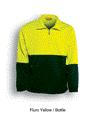 Unisex Adults Hi-Vis 1/2 Zip Fleece