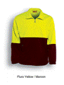 Unisex Adults Hi-Vis 1/2 Zip Fleece