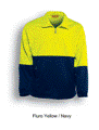 Unisex Adults Hi-Vis 1/2 Zip Fleece