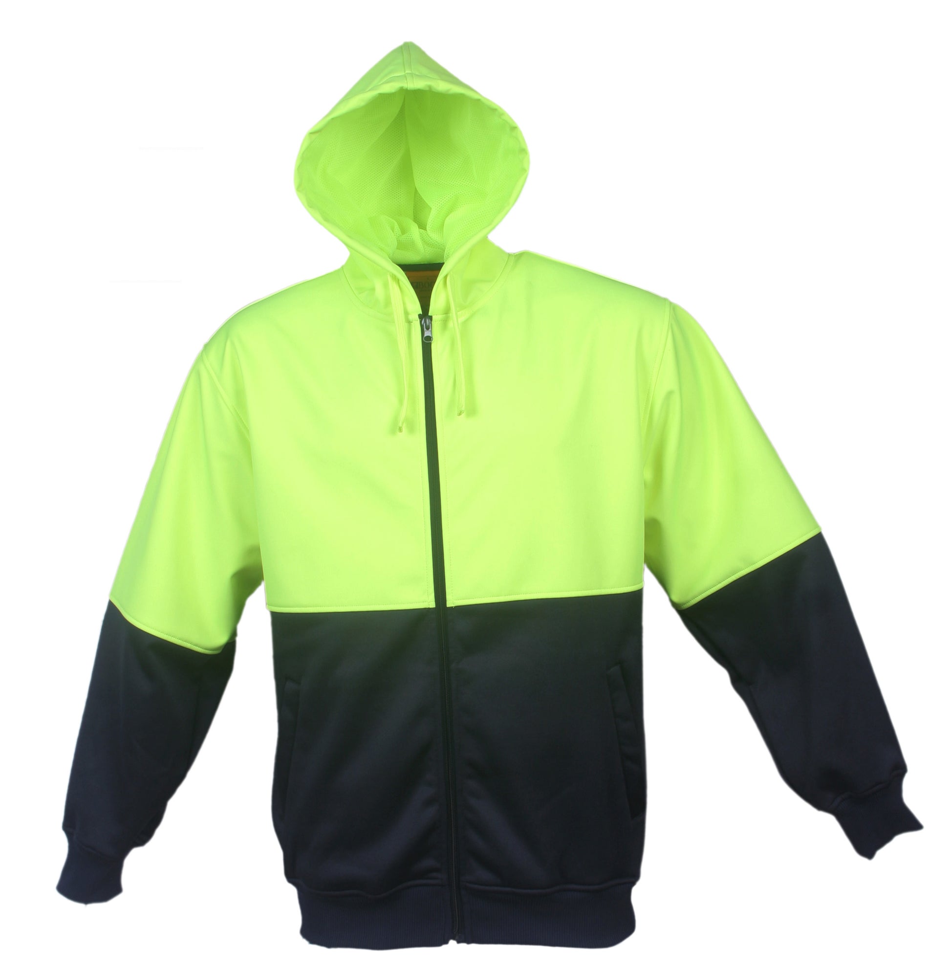 Unisex Adults Hi-Vis Full Zip Hoodie