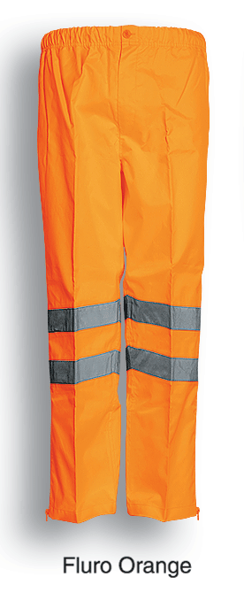 Unisex Adutls Hi-Vis Pants With Reflective Tape