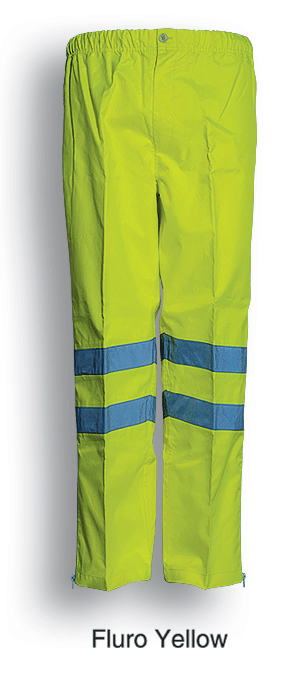 Unisex Adutls Hi-Vis Pants With Reflective Tape