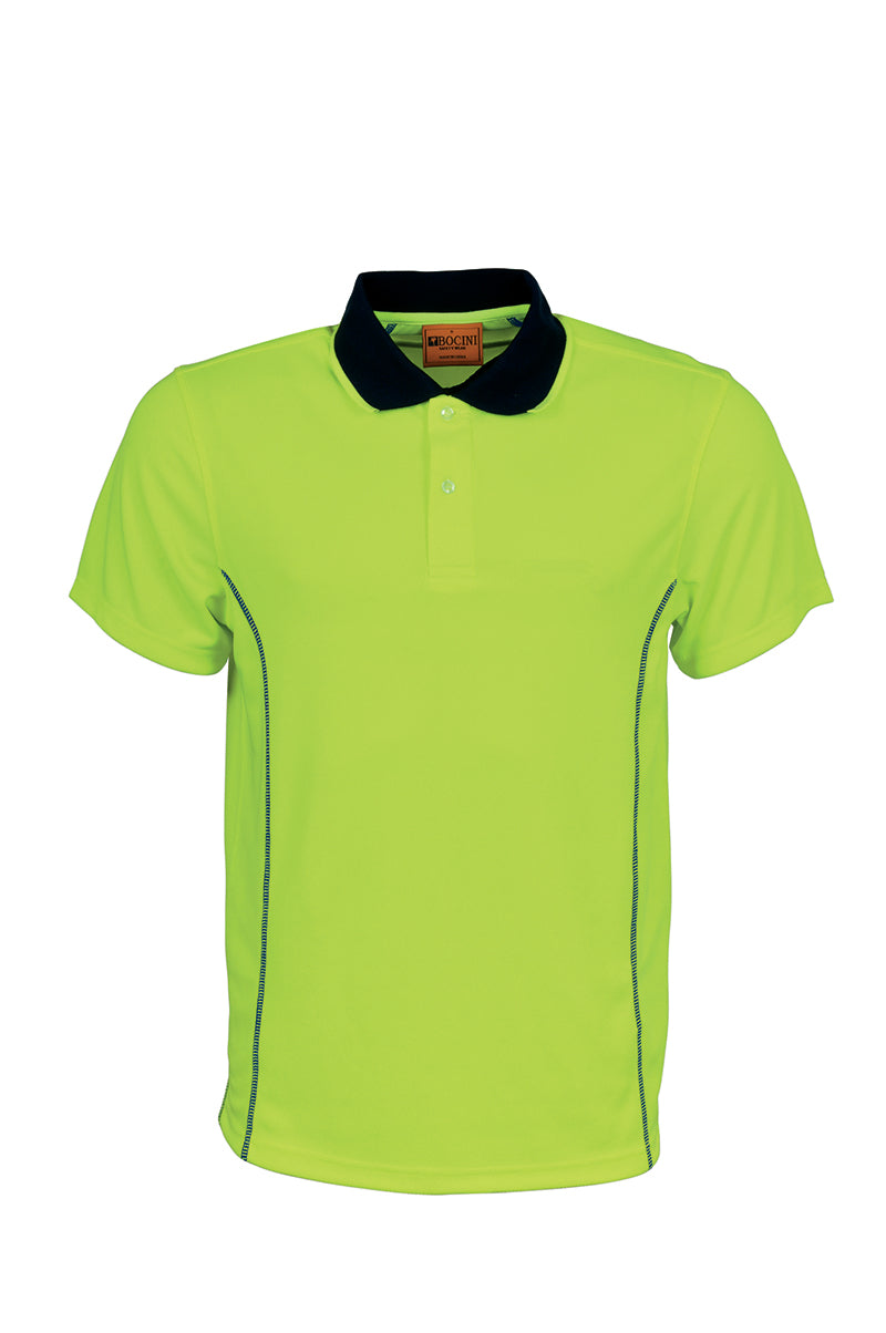Unisex Adults Hi-Vis Stitch Essentials Polo