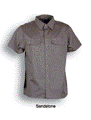 Unisex Adults Cotton Drill Work Shirt S/S