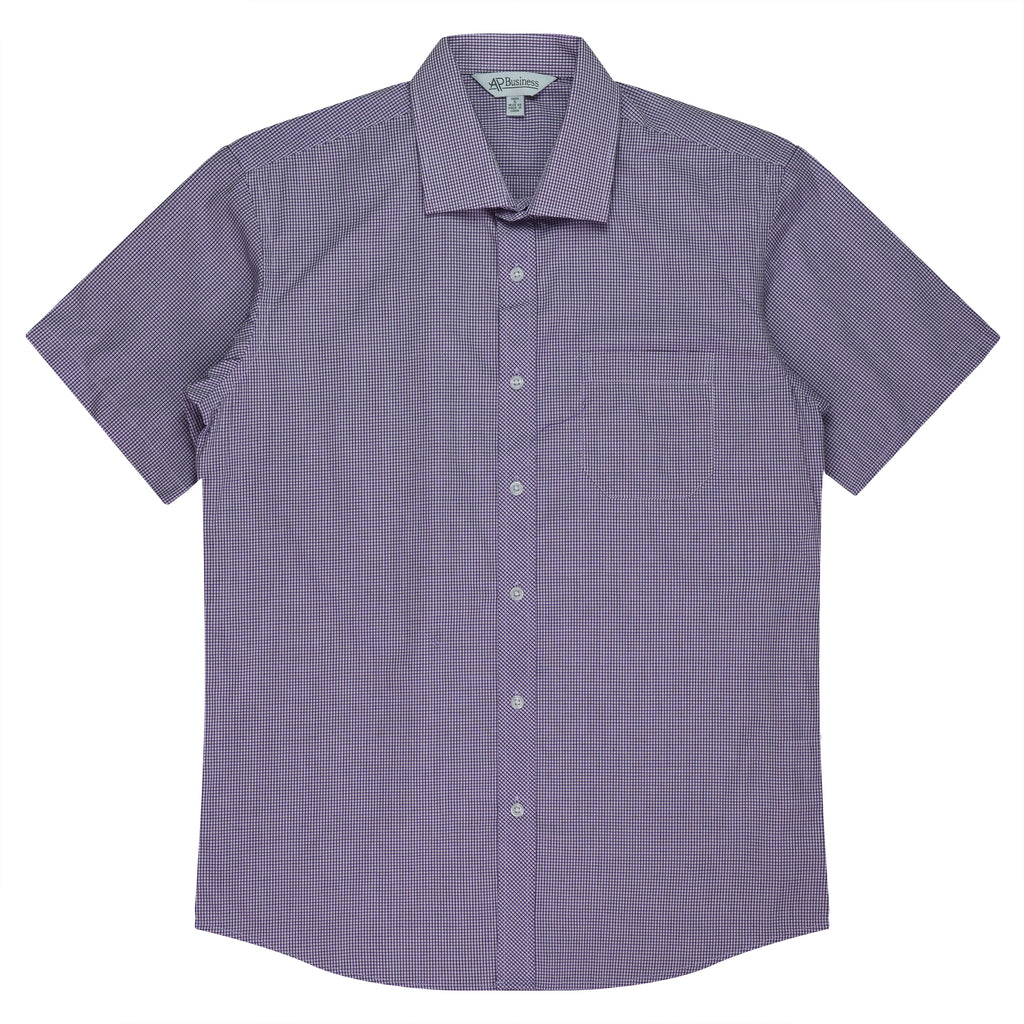 Toorak Mens Shirt Short Sleeve Runout | V1901S