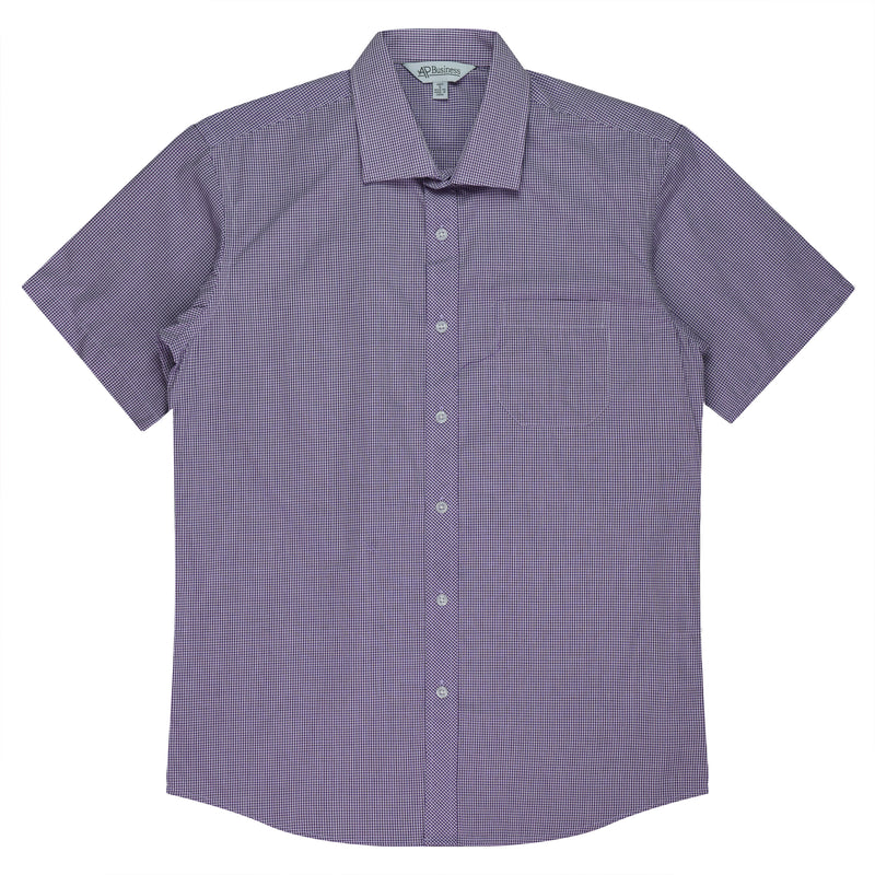 Toorak Mens Shirt Short Sleeve Runout | V1901S