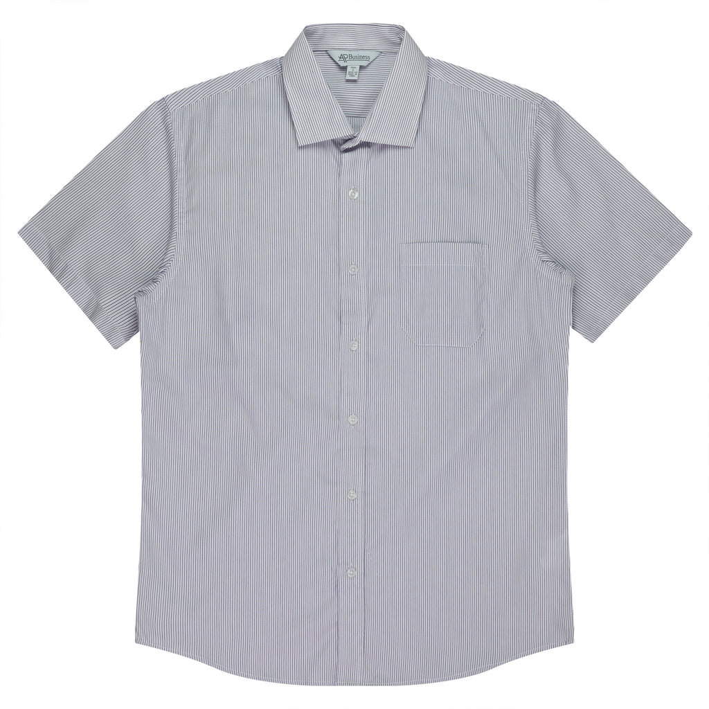 Henley Mens Shirt Short Sleeve Runout | V1900S