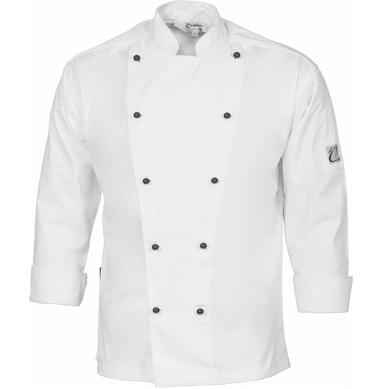 Cool-Breeze Cotton Chef Jacket - Long Sleeve | 1104