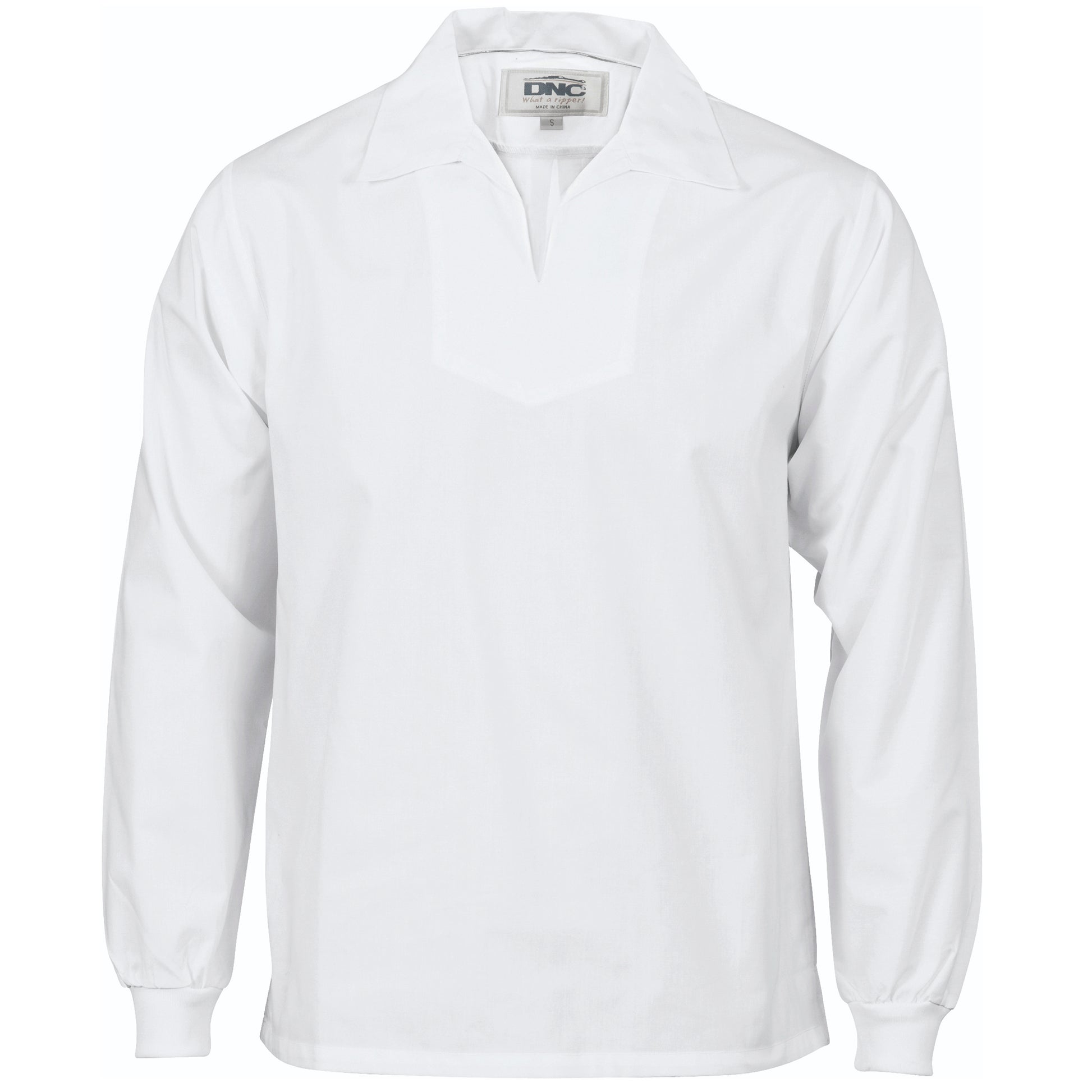 V-Neck Food Industry Jerkin - Long Sleeve | 1312