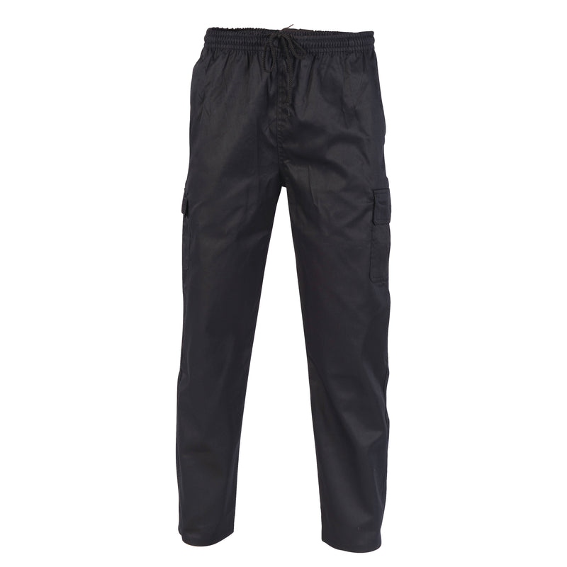 Drawstring Poly Cotton Cargo Pants | 1506