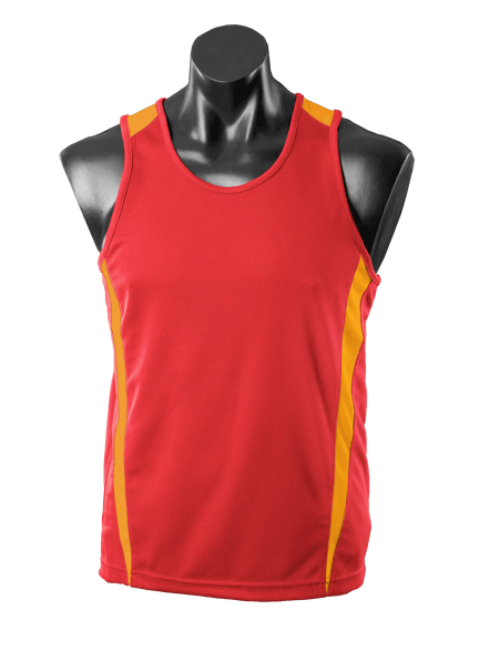 Eureka Mens Singlets Runout | V1104