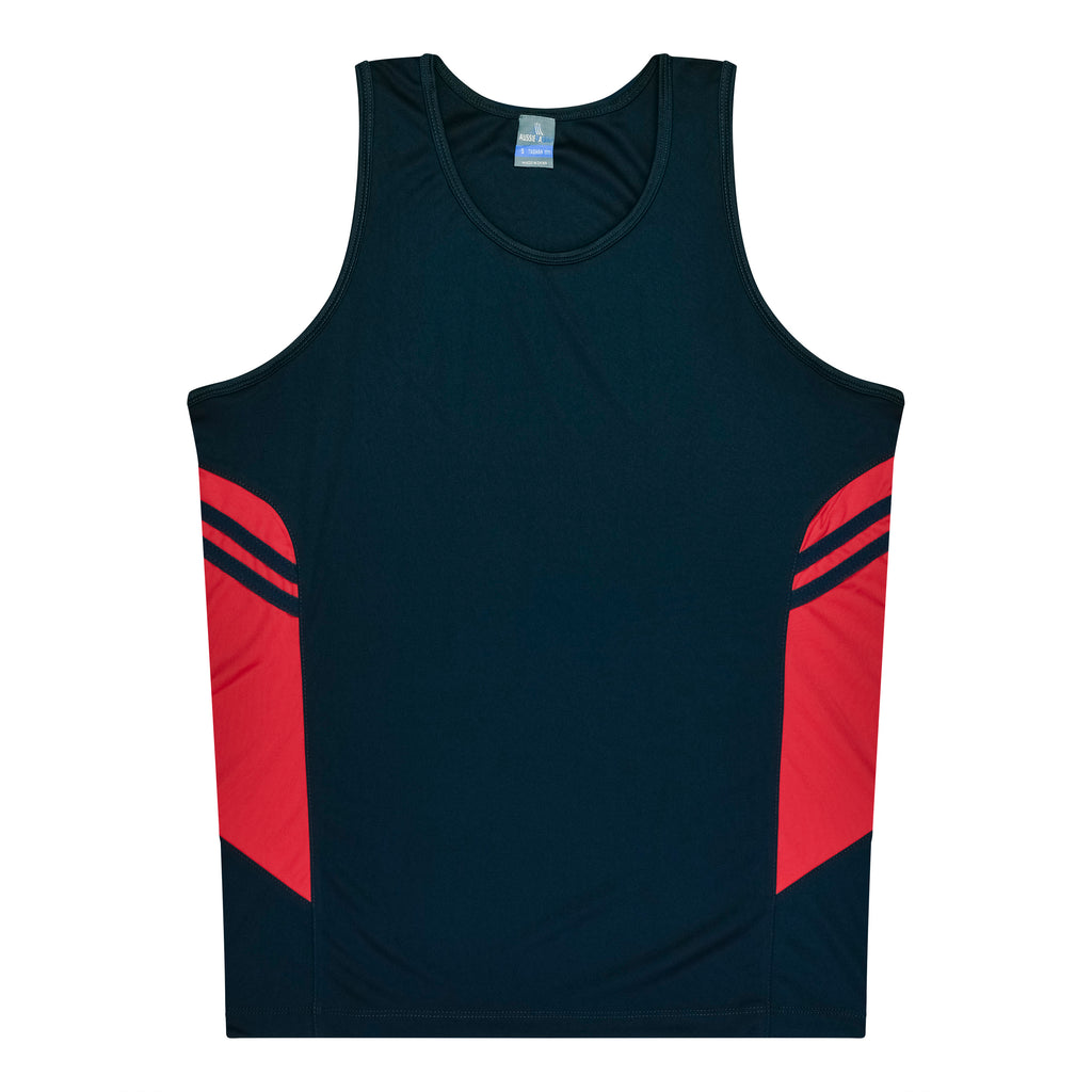 Tasman Mens Singlets | V1111