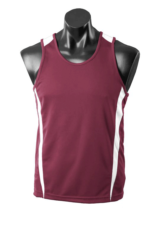 Eureka Mens Singlets Runout | V1104