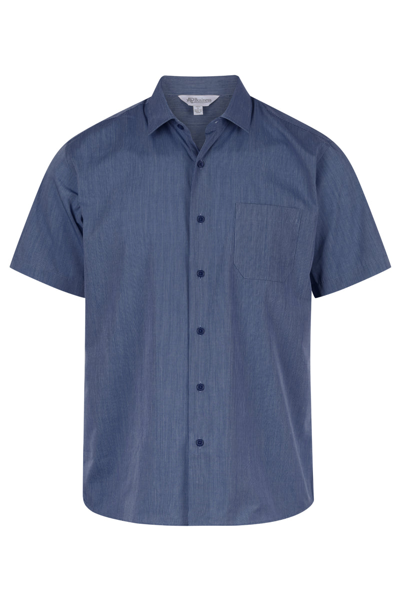 Belair Mens Shirt Short Sleeve Runout | V1905S