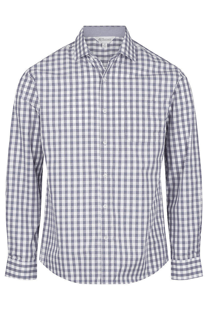 Devonport Mens Shirt Long Sleeve Runout | V1908L