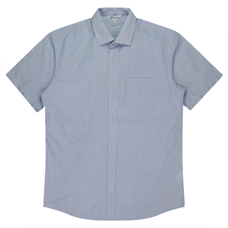 Henley Mens Shirt Short Sleeve Runout | V1900S
