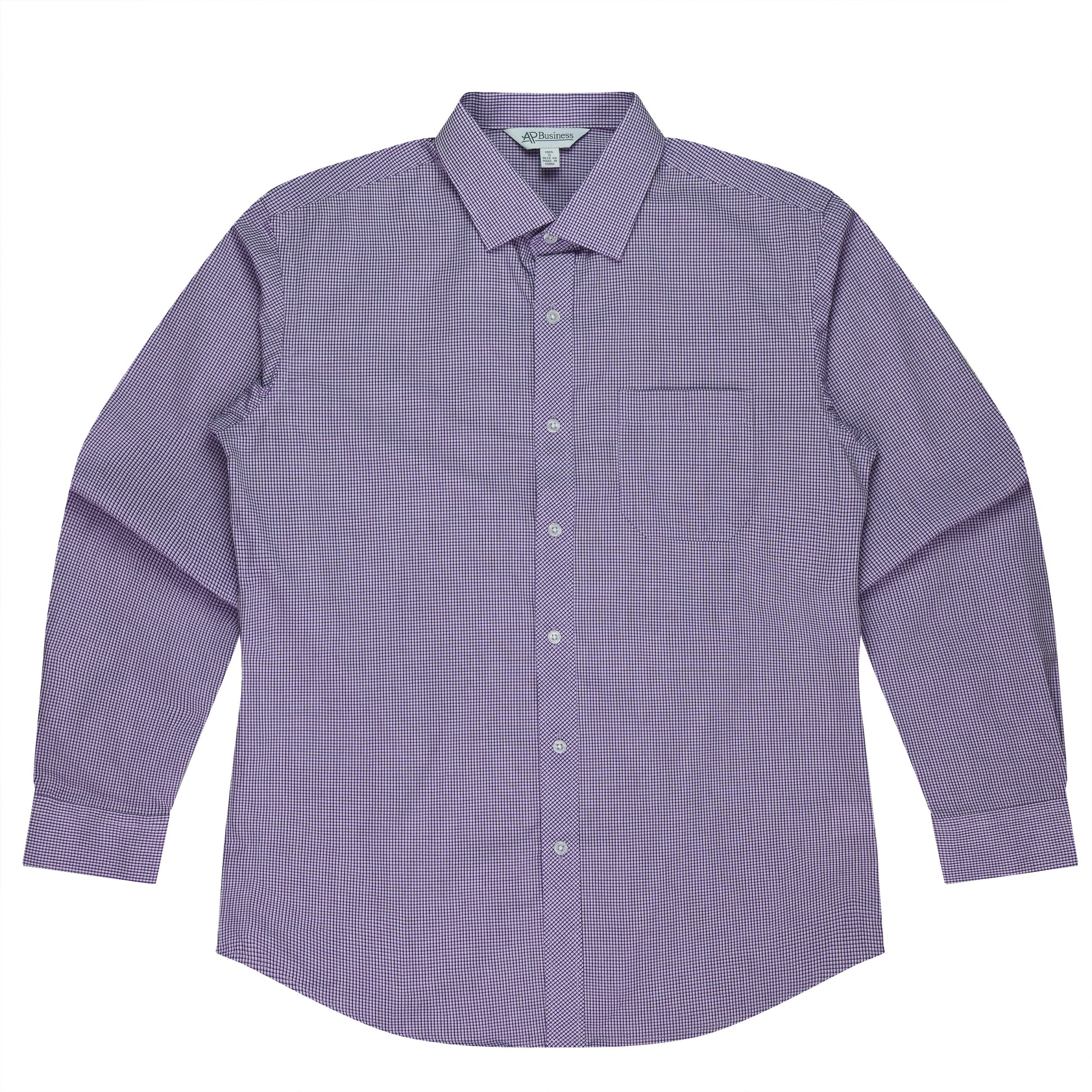Toorak Mens Shirt Long Sleeve Runout | V1901L