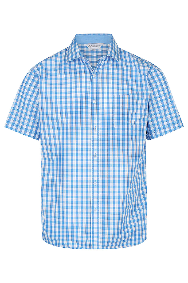 Devonport Mens Shirt Short Sleeve Runout | V1908S