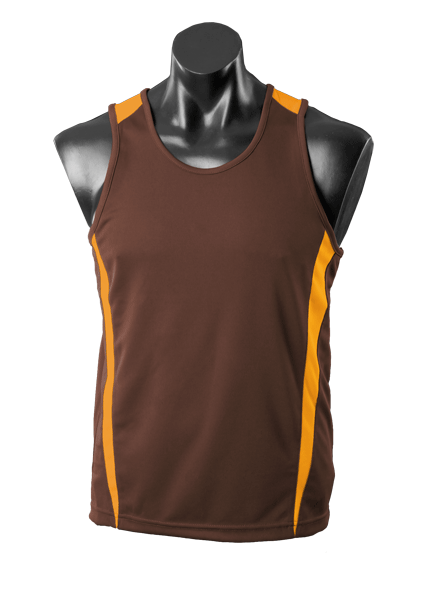Eureka Mens Singlets Runout | V1104