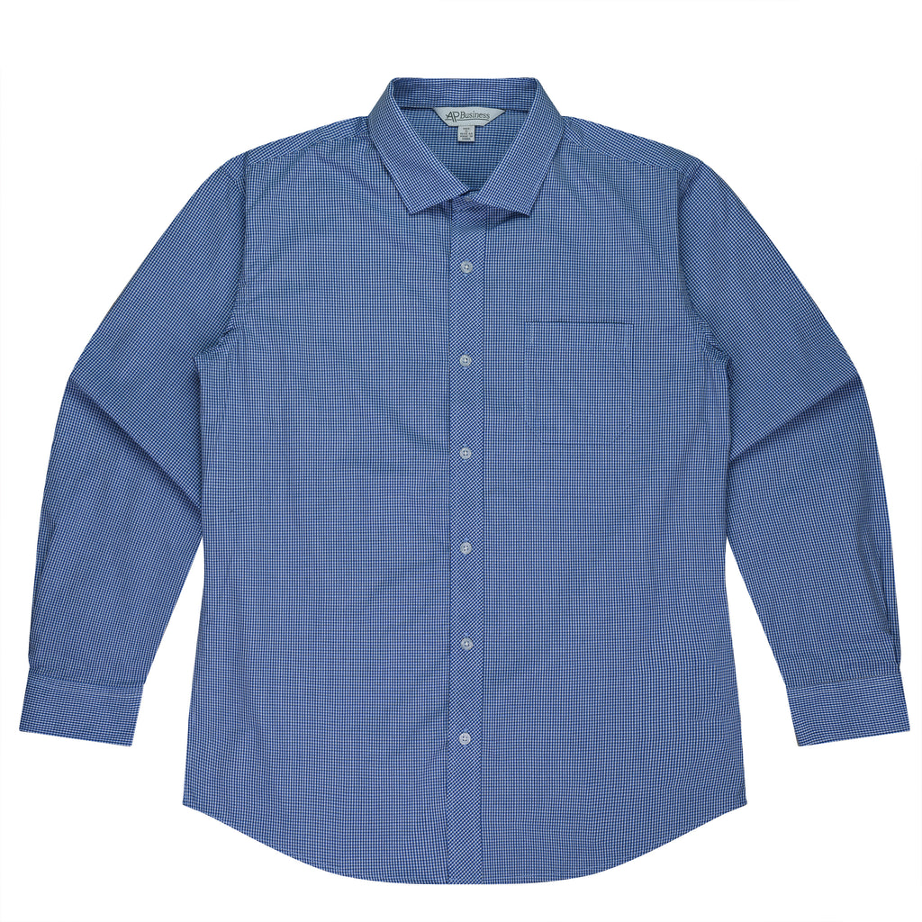 Toorak Mens Shirt Long Sleeve Runout | V1901L