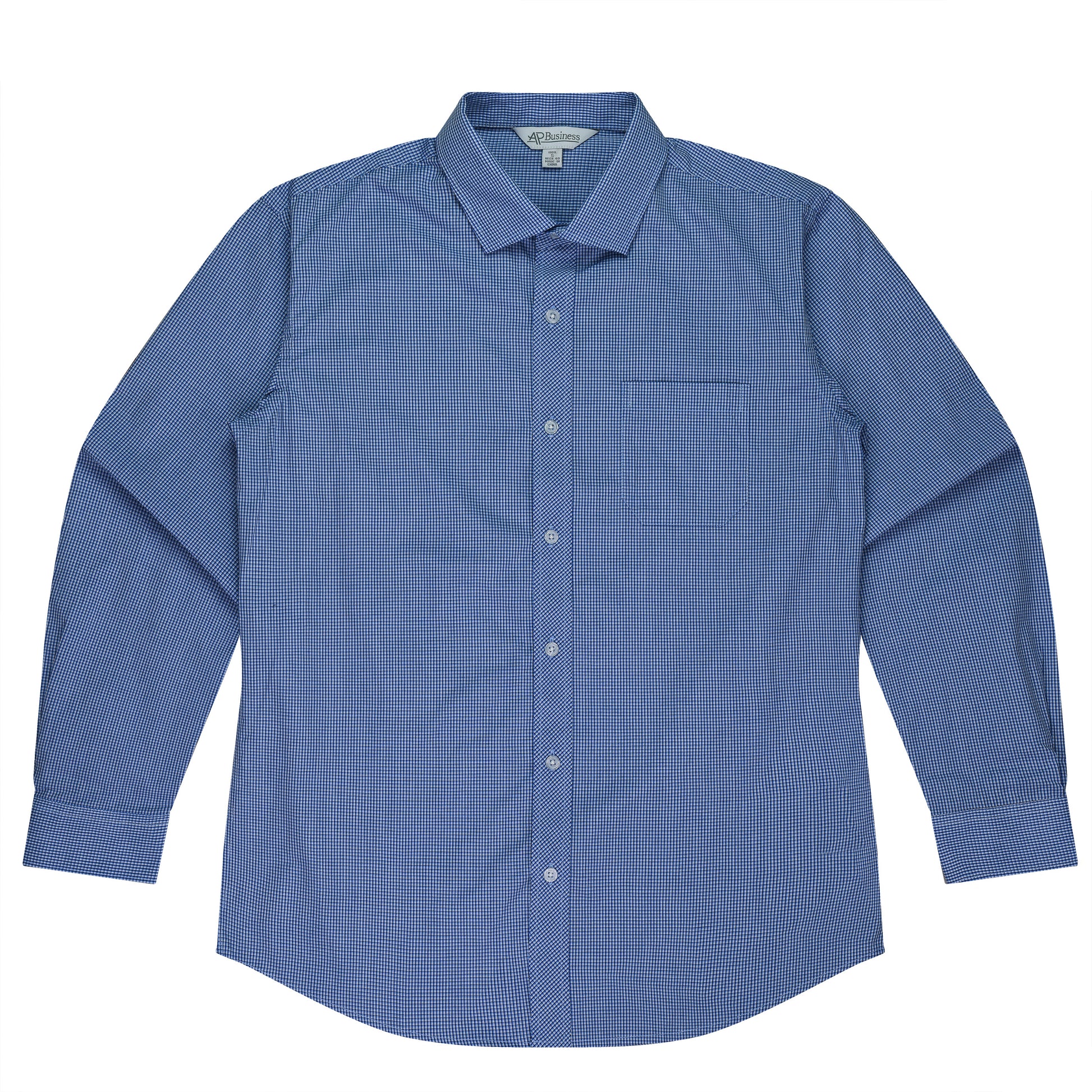 Toorak Mens Shirt Long Sleeve Runout | V1901L