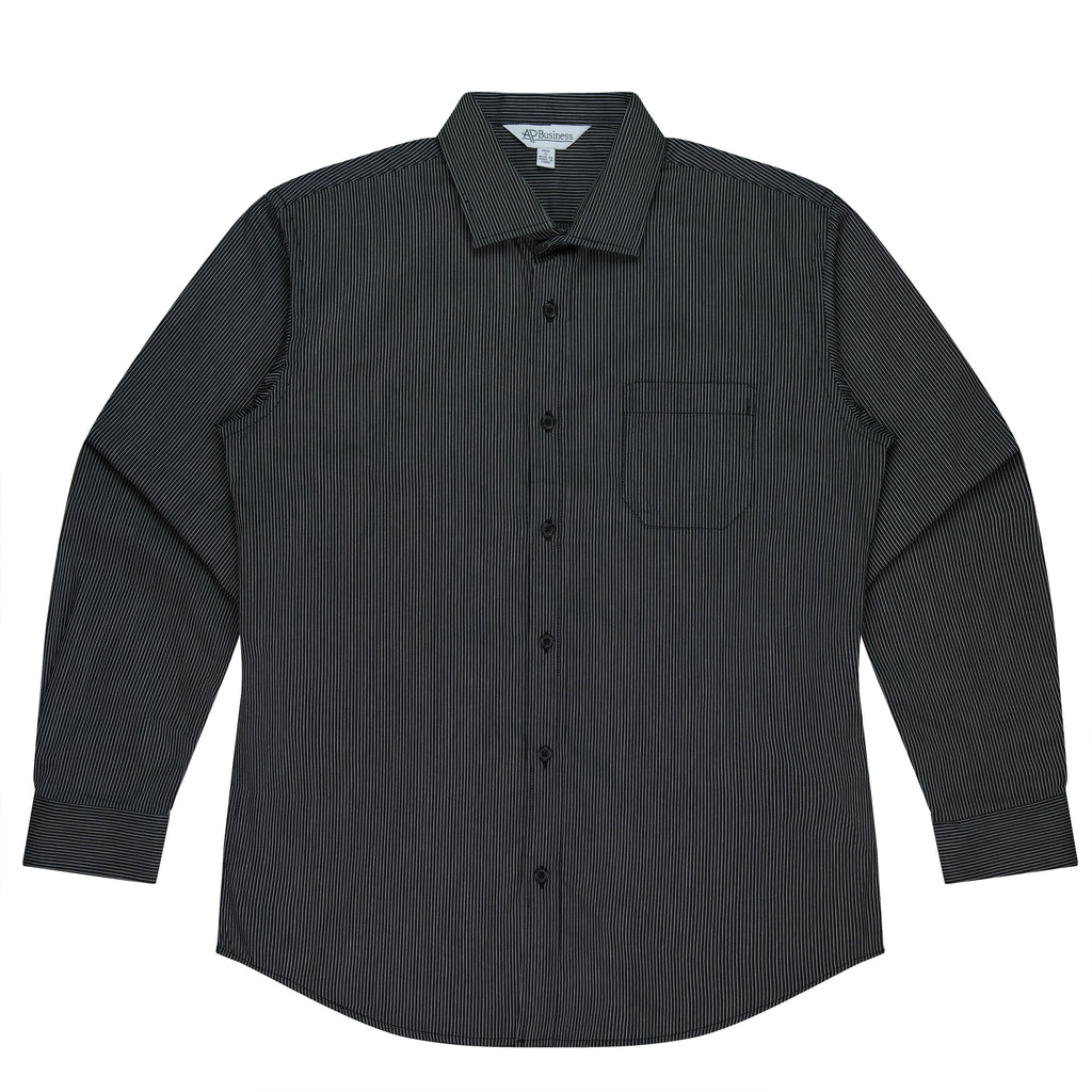 Henley Mens Shirt Long Sleeve Runout | V1900L