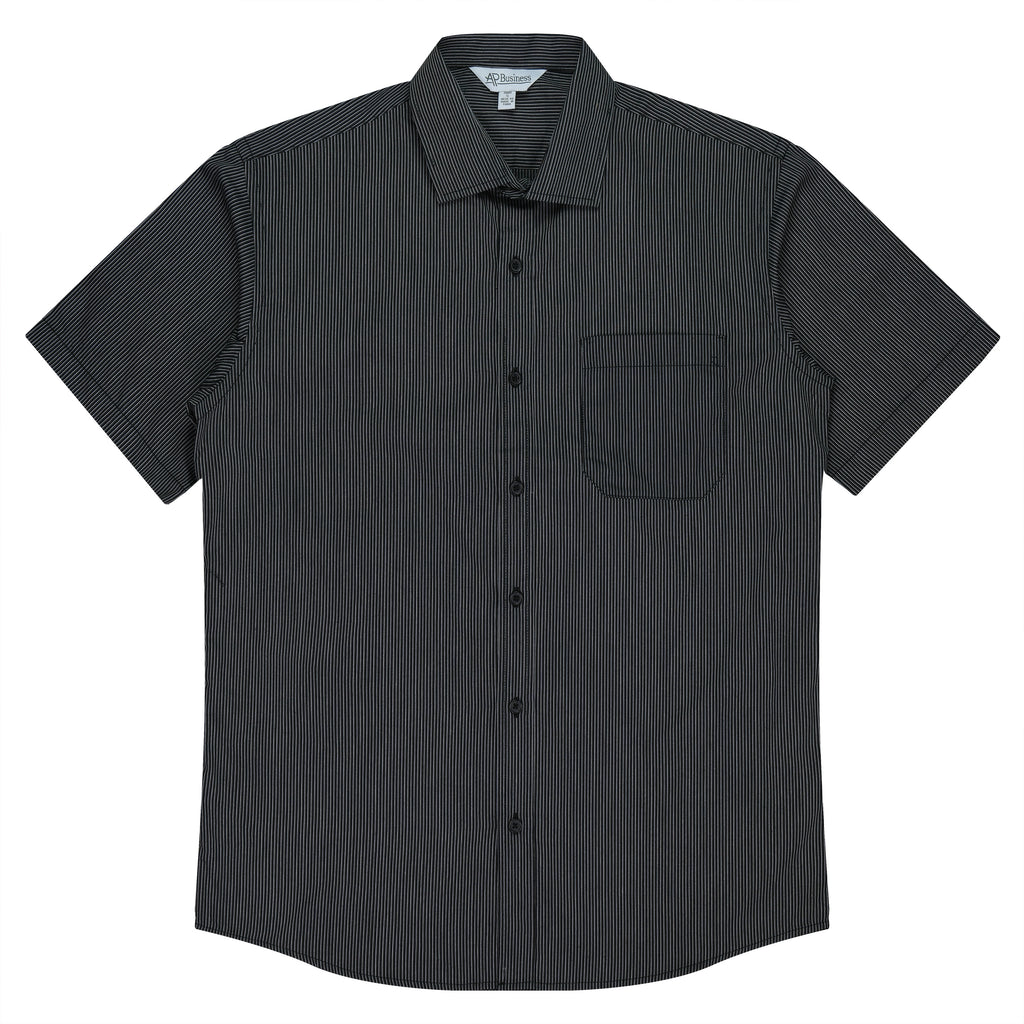 Henley Mens Shirt Short Sleeve Runout | V1900S