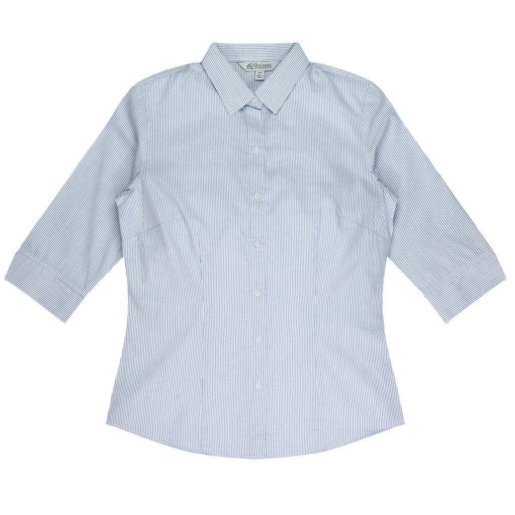 Henley Lady Shirt 3/4 Sleeve Runout | V2900T