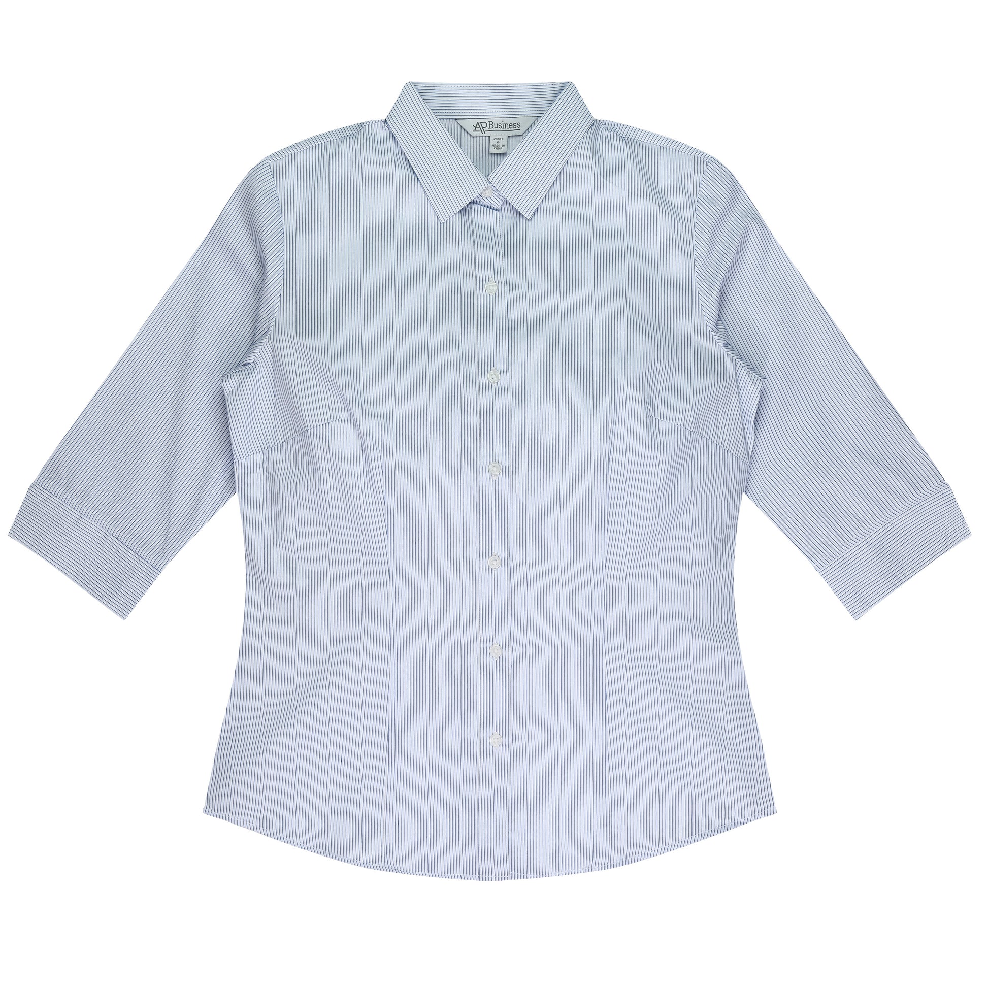 Henley Lady Shirt 3/4 Sleeve Runout | V2900T
