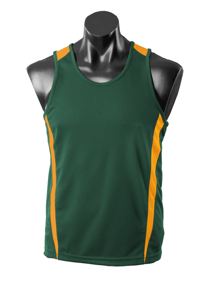 Eureka Mens Singlets Runout | V1104
