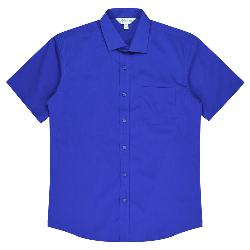 Mosman Mens Shirt Short Sleeve Runout | V1903S