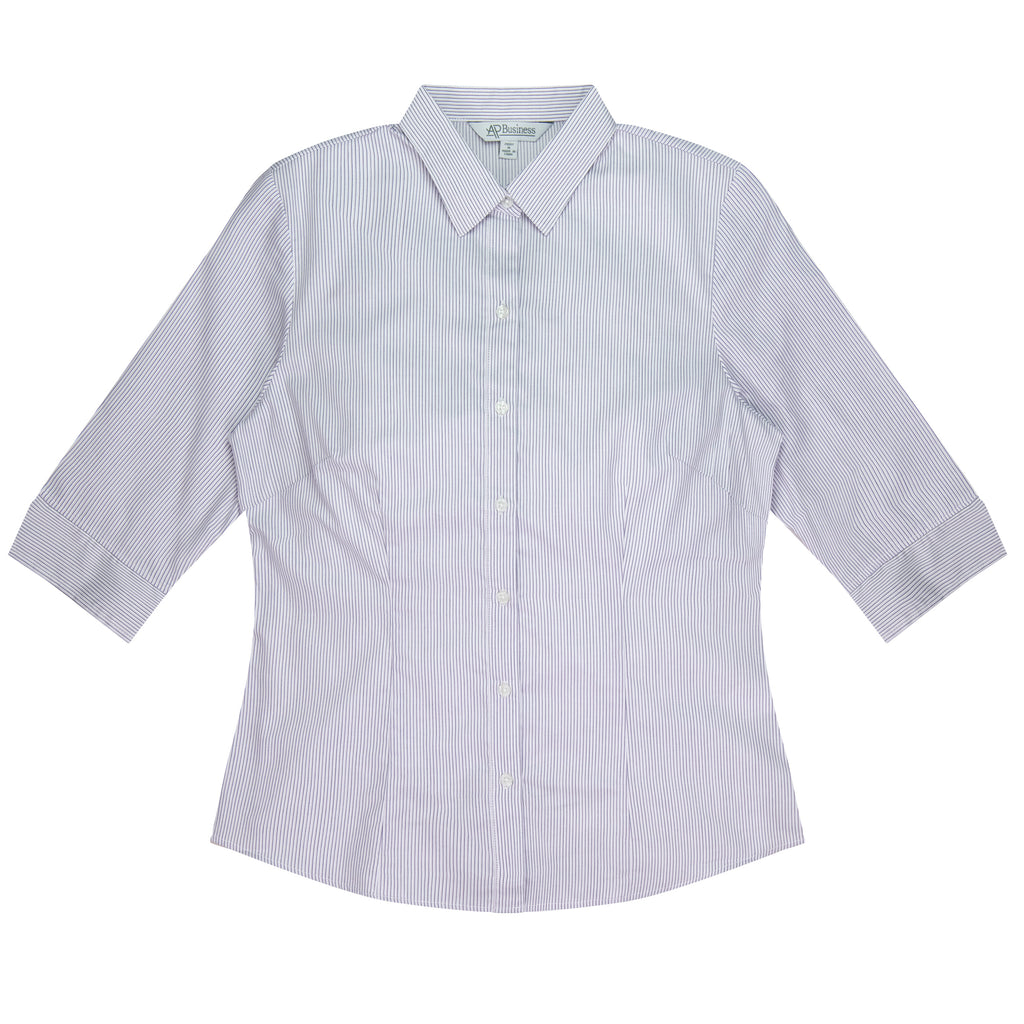 Henley Lady Shirt 3/4 Sleeve Runout | V2900T