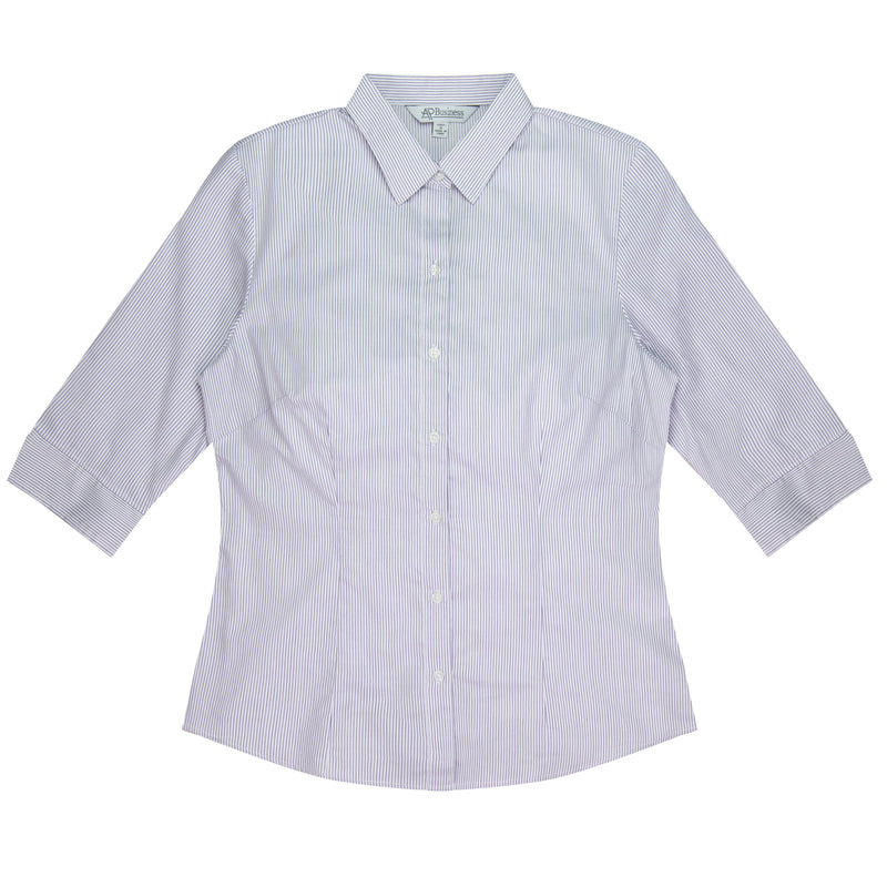 Henley Lady Shirt 3/4 Sleeve Runout | V2900T