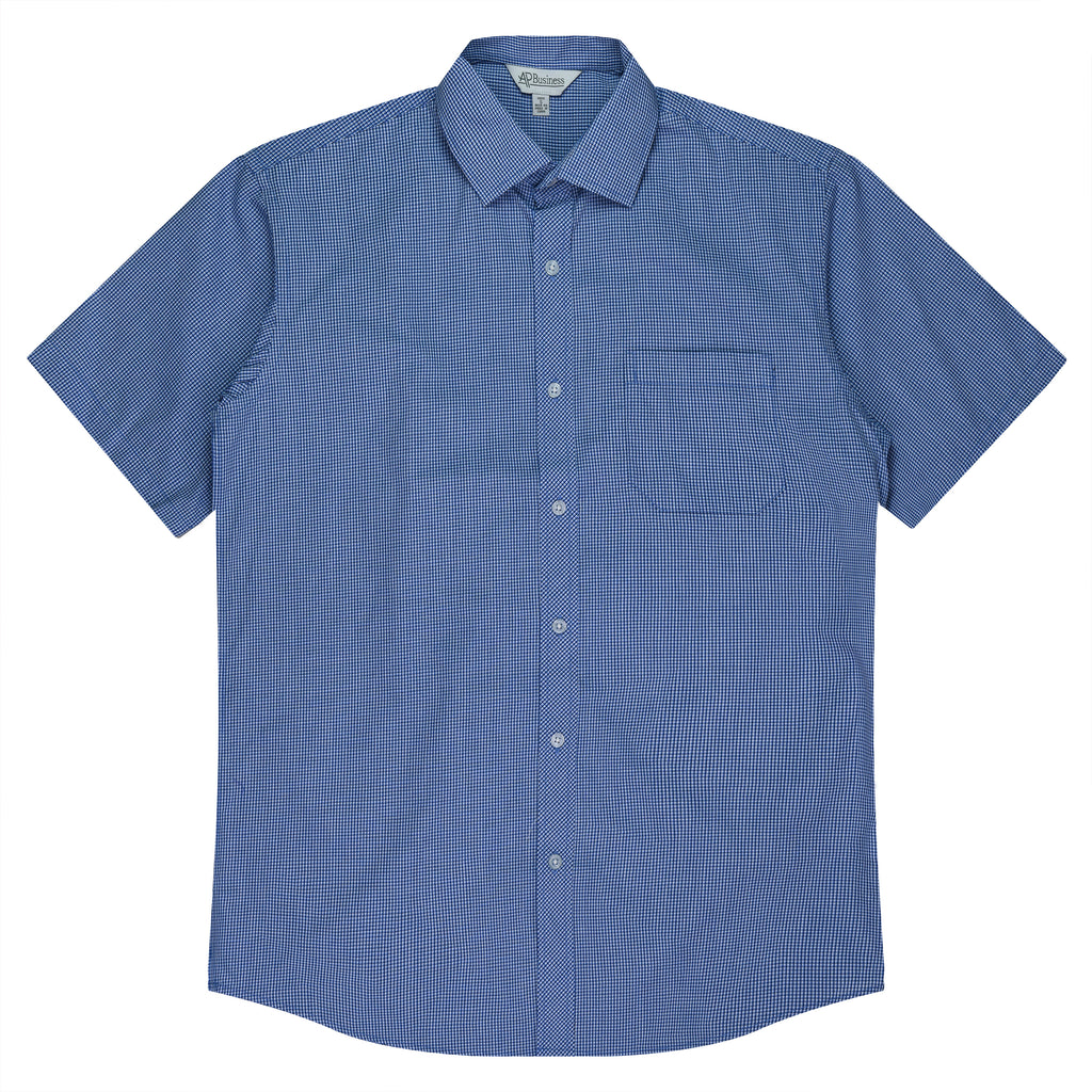 Toorak Mens Shirt Short Sleeve Runout | V1901S