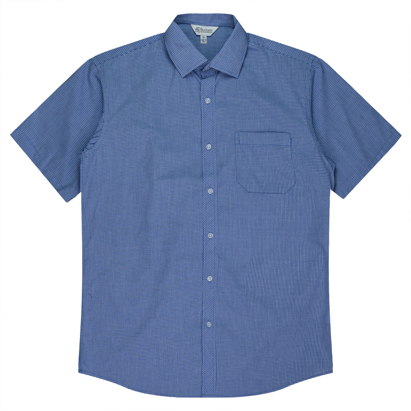 Toorak Mens Shirt Short Sleeve Runout | V1901S
