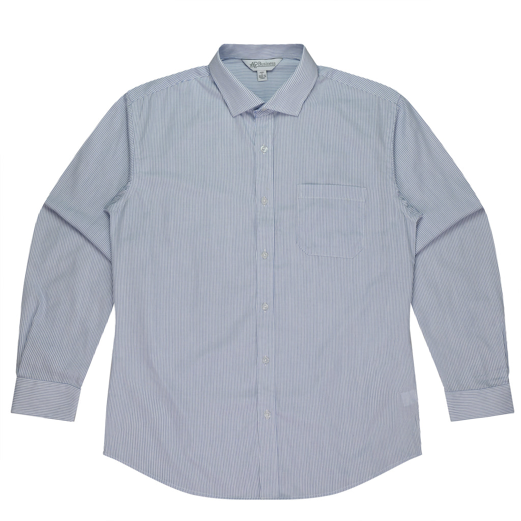 Henley Mens Shirt Long Sleeve Runout | V1900L
