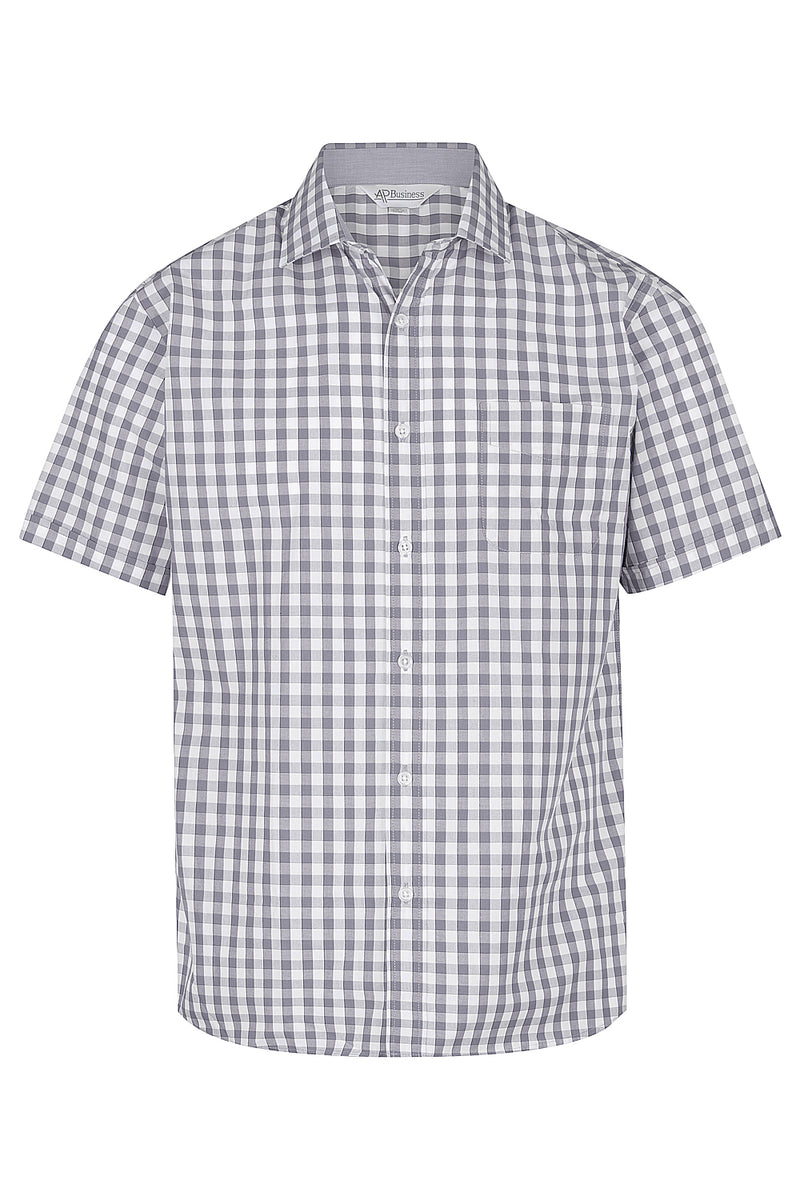 Devonport Mens Shirt Short Sleeve Runout | V1908S