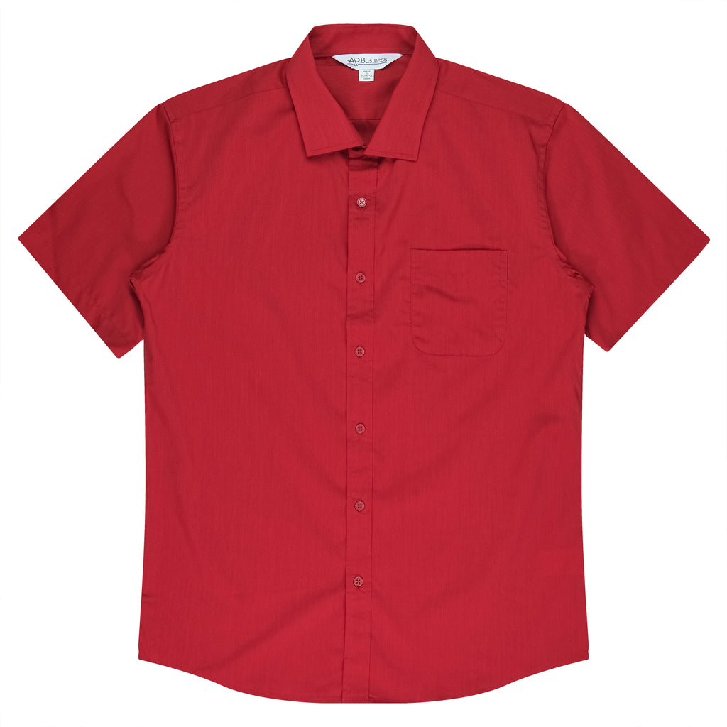 Mosman Mens Shirt Short Sleeve Runout | V1903S