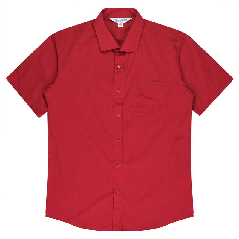 Mosman Mens Shirt Short Sleeve Runout | V1903S